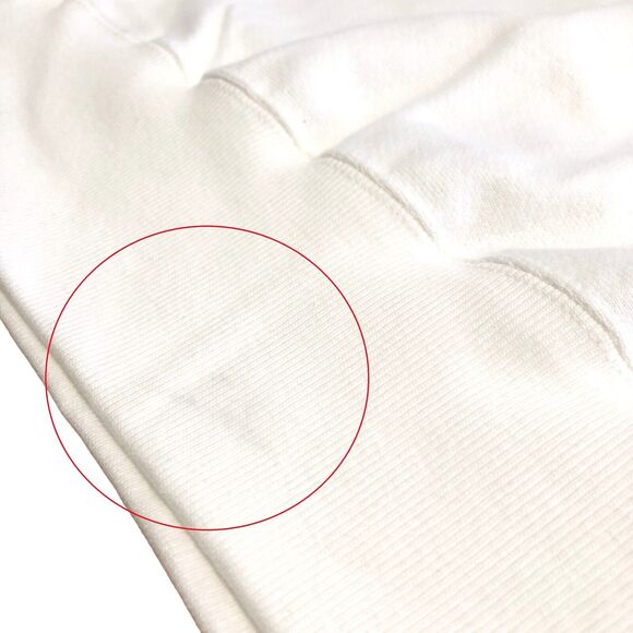 Champion Reverse Weave White Crewneck Sweatshirt Mens Medium Never Been Worn - Picture 9 of 11